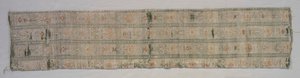 Surround para capa de almofada de seda turca, início dos anos 1600. de Unbekannt