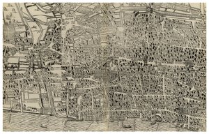 Pesquisa sobre Londres, século XVI ou XVII, 1886 de Unbekannt