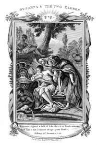 Susanna e os Dois Anciãos, c1804 de Unbekannt