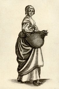 Mulher sueca de tamancos, 1640, 1937. de Unbekannt