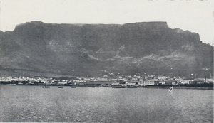 Montanha da Mesa e Cidade do Cabo, 1924 de Unbekannt