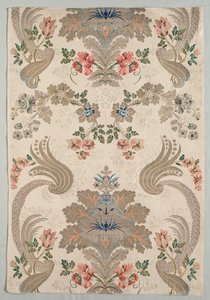 Tafetá, Brocado, 1700-1750. de Unbekannt
