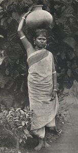 Tamulin coletando água, 1926 de Unbekannt