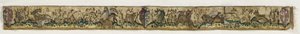 Borda de tapeçaria, 1400-1450. de Unbekannt