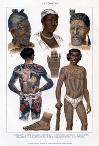 Tatuagem, 1800-1900 de Unbekannt