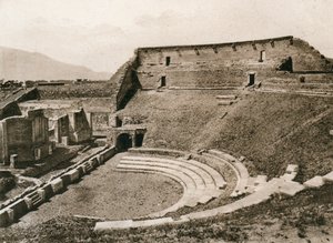 Teatro trágico, Pompéia, Itália, c1900s de Unbekannt