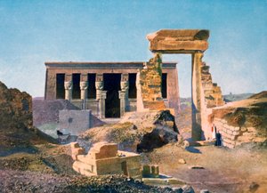 Templo de Hathor, Dendera, Egito, século XX de Unbekannt