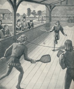 Tênis nos dias dos Tudors, c1934 de Unbekannt