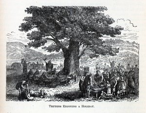 Teutons, desfrutando de um feriado, 1882 de Unbekannt