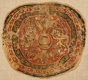 Fragmento Têxtil, Bizantino, séc. VIII-IX. de Unbekannt