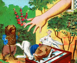 Que você não vai, pensou Alice, c1900. de Unbekannt