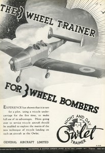 O treinador de 3 rodas para bombardeiros de 3 rodas, 1941. de Unbekannt