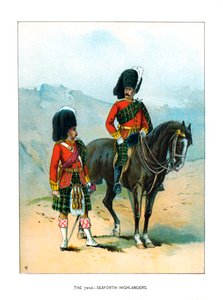 Os 72nd Seaforth Highlanders, c1890 de Unbekannt