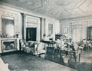 Salão Adam, Stoke Edith, c1909 de Unbekannt