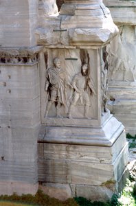 O Arco de Septimus Severus, Roma, 203 dC de Unbekannt