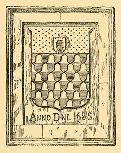 Os braços de Tichborne, 1881. de Unbekannt