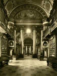 A Biblioteca Nacional da Áustria, Viena, Áustria, c1935. de Unbekannt