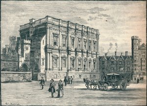 The Banqueting House, Whitehall, Londres, século XVII 1905 de Unbekannt