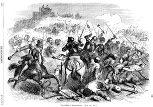 A Batalha de Bannockburn, 24 de junho de 1314 de Unbekannt