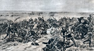 A Batalha de Crecy, 26 de agosto de 1346, 1910 de Unbekannt