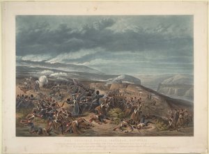 A Batalha de Inkerman em 5 de novembro de 1854, 1855 de Unbekannt