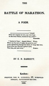 A Batalha da Maratona. Um poema, 1820 de Unbekannt