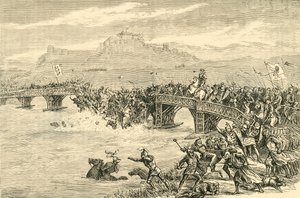 A Batalha do Castelo de Stirling, 1297 1890. de Unbekannt