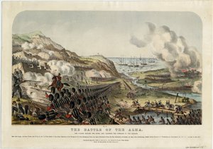A Batalha da Alma em 20 de setembro de 1854, 1854 de Unbekannt