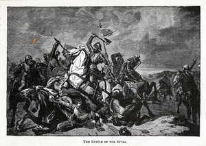 A batalha dos dentes retos, 1882 de Unbekannt