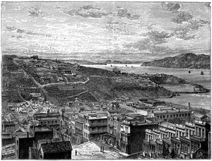 A Baía de São Francisco, América de Unbekannt