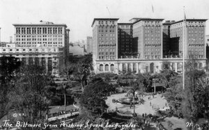 O Biltmore de Pershing Square, Los Angeles, Califórnia, EUA, c1933 de Unbekannt