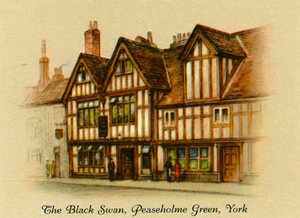 O Cisne Negro, Peaseholme Green, York, 1936. de Unbekannt