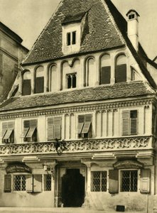 O Bummerlhaus, Steyr no Enns, Alta Áustria, c1935. de Unbekannt