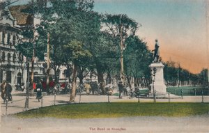 The Bund em Xangai, c1910 de Unbekannt