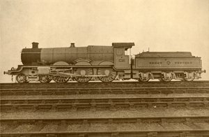 O castelo 4-6-0 de Caerphilly, estrada de ferro de Great Western, 1930. de Unbekannt