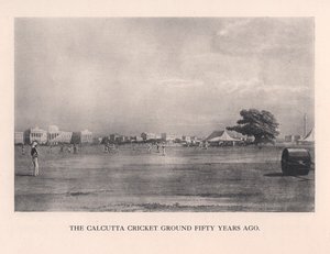 O Campo de Críquete de Calcutá, Índia, 1861 1912 de Unbekannt