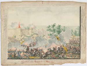 A captura da fortaleza de Anapa em 23 de junho de 1828, 1829 de Unbekannt