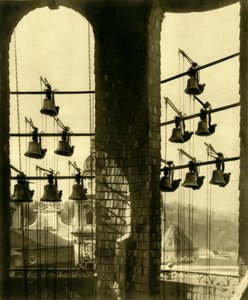 A torre do carrilhão, Salzburgo, Áustria, c1935. de Unbekannt