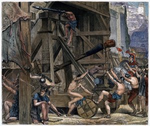 A catapulta, c1868 de Unbekannt