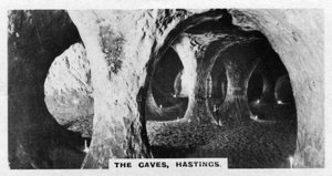 As cavernas, Hastings, Sussex, c1920s de Unbekannt