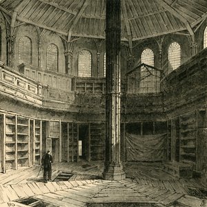 A Casa do Capítulo Anterior à sua Restauração, 1881. de Unbekannt