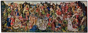 As tapeçarias de caça de Chatsworth, primeira da série, 1930 de Unbekannt