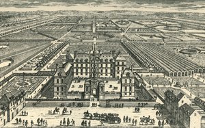 O castelo de La Rochefoucauld, Liancourt, Oise, norte da França, c1675, 1903. de Unbekannt