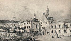 A Igreja e o convento dos Petits Augustins, 1915 de Unbekannt
