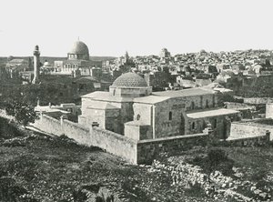 A Igreja de Santa Ana, Jerusalém, Palestina, 1895. de Unbekannt