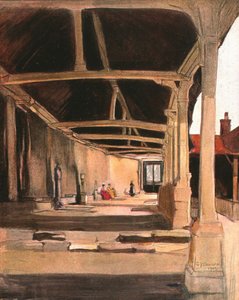 The Cloisters, Montevilliers, c1900. de Unbekannt