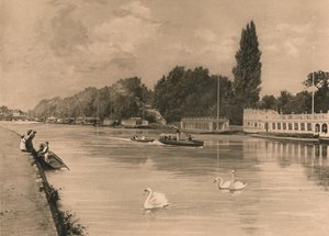 O Colégio Barcaças em Oxford, 1902 de Unbekannt