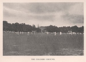 O Campo de Críquete de Colombo, Ceilão, 1912. de Unbekannt