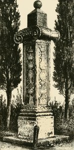 A Coluna dos Franceses, Ravenna, Erigida à Memória de Gaston De Foix, 1890. de Unbekannt