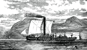 O cometa, c1812, c1880 de Unbekannt